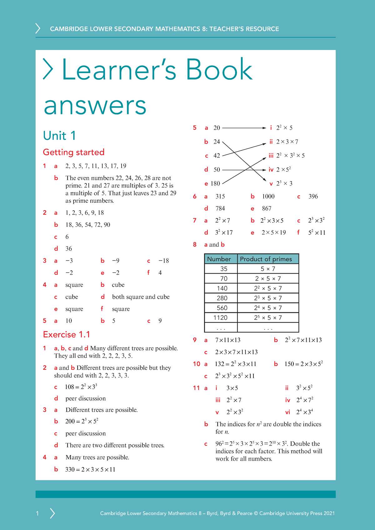 secondary math 3 answers