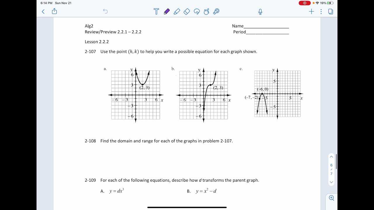 core connection algebra 2 answers