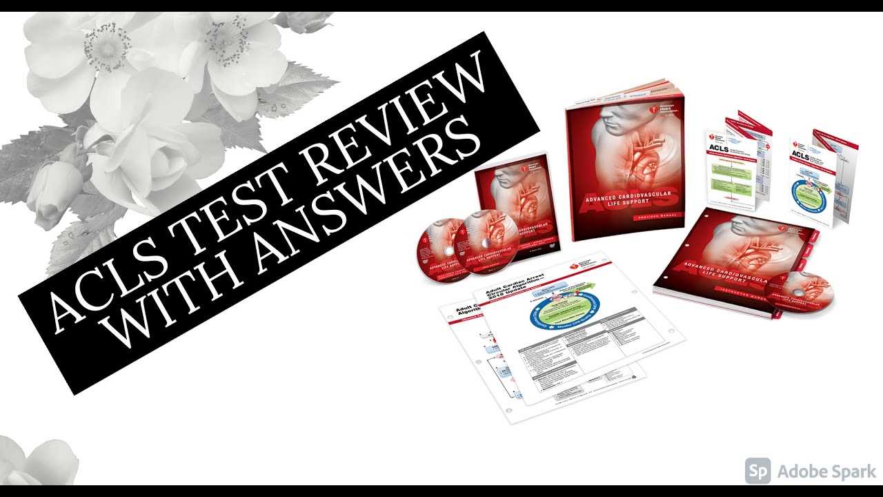 aha acls written exam answers