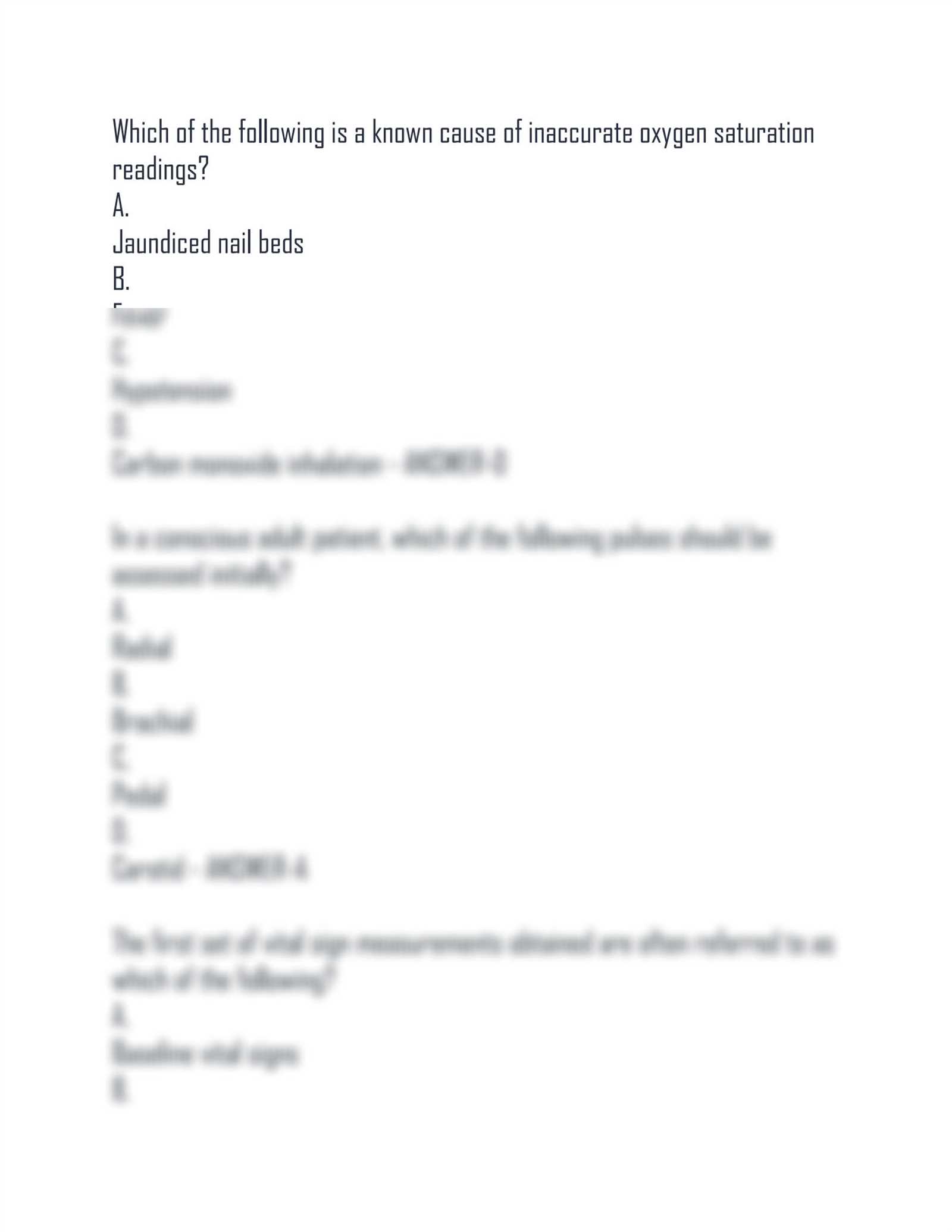 emt module 2 exam answers
