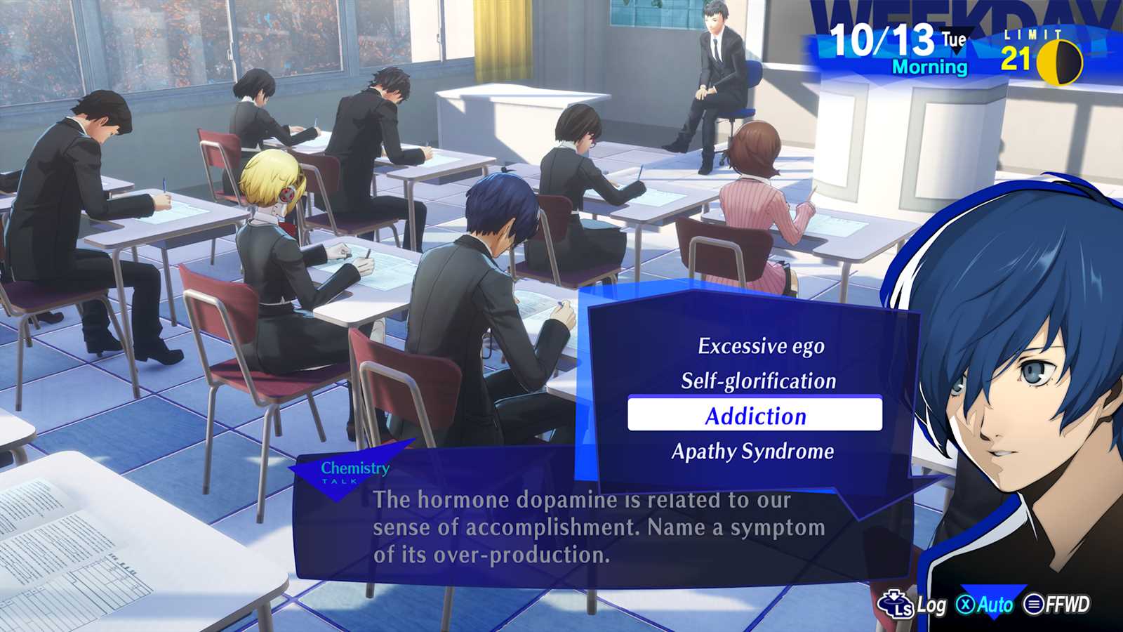 persona 3 exams answers