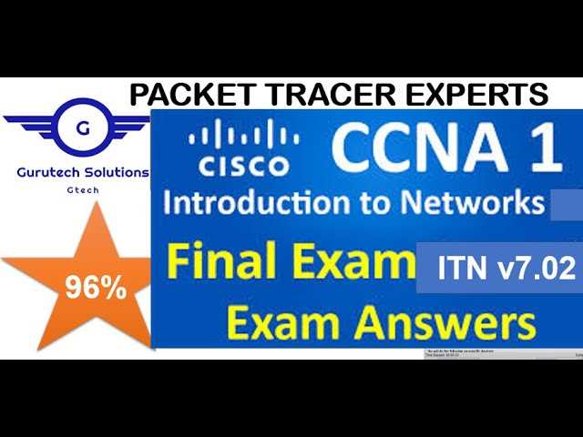 cisco packet tracer final exam answers