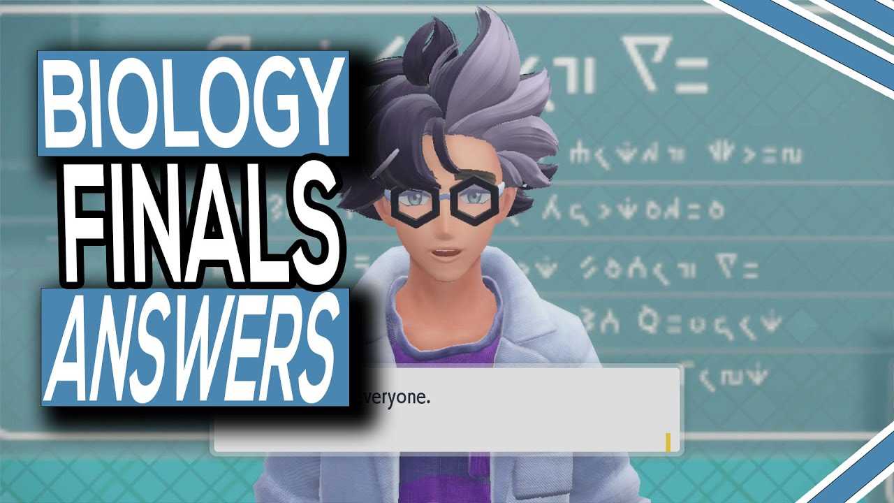 cumulative exam biology answers
