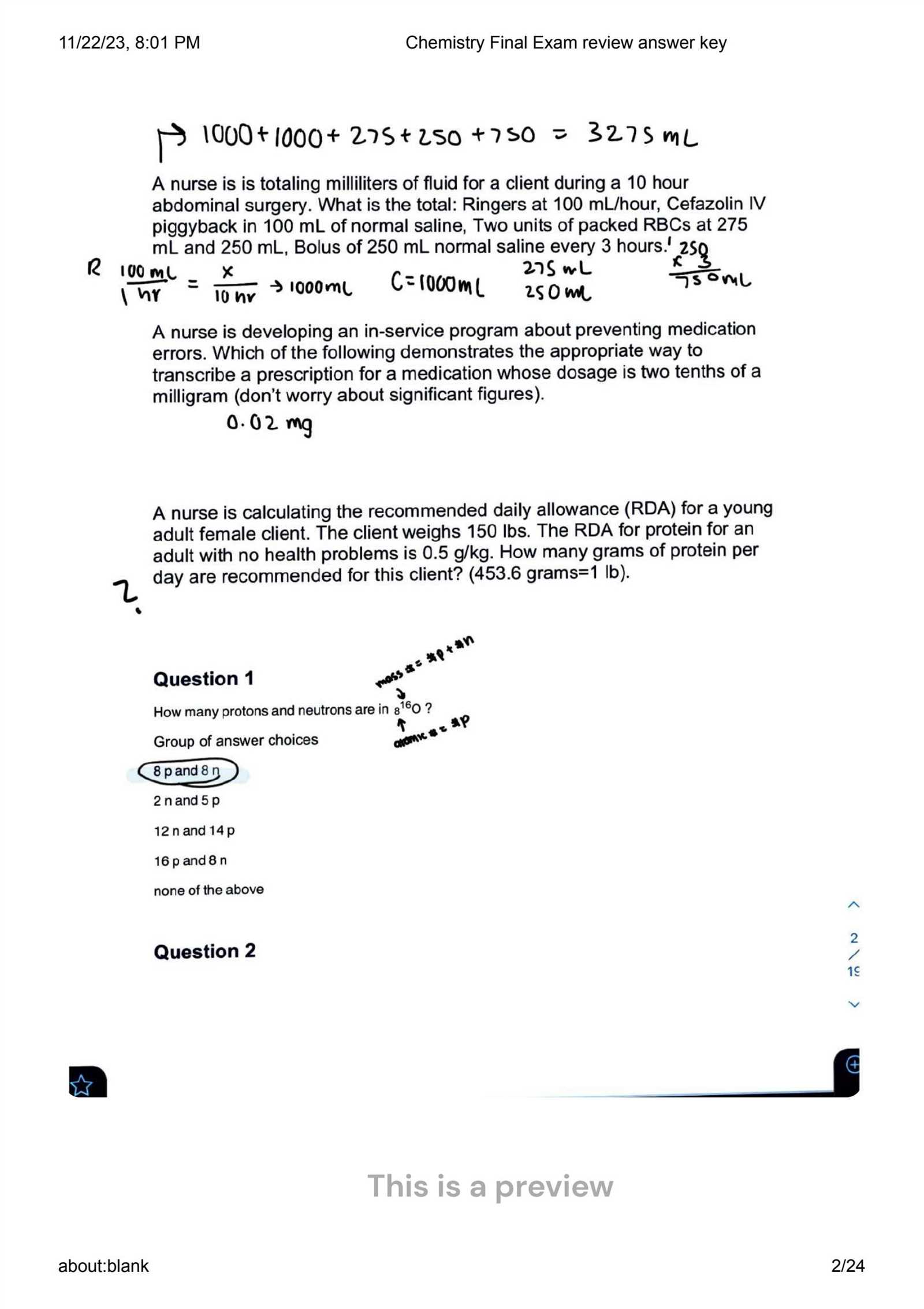 chemistry exam review answer key chemistry exam review answer key