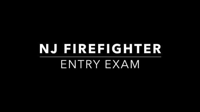 nj civil service firefighter exam