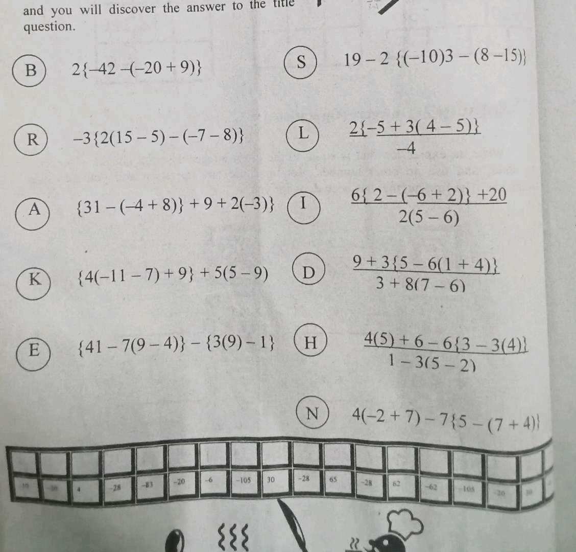 algebra with pizzazz answers page 22