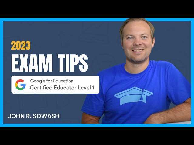 google educator level 1 exam answers