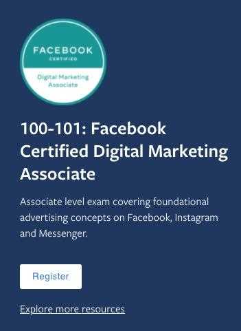 meta digital marketing associate exam answers