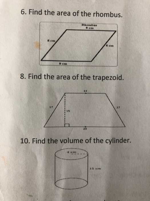 use rhombus tqrs to answer the question