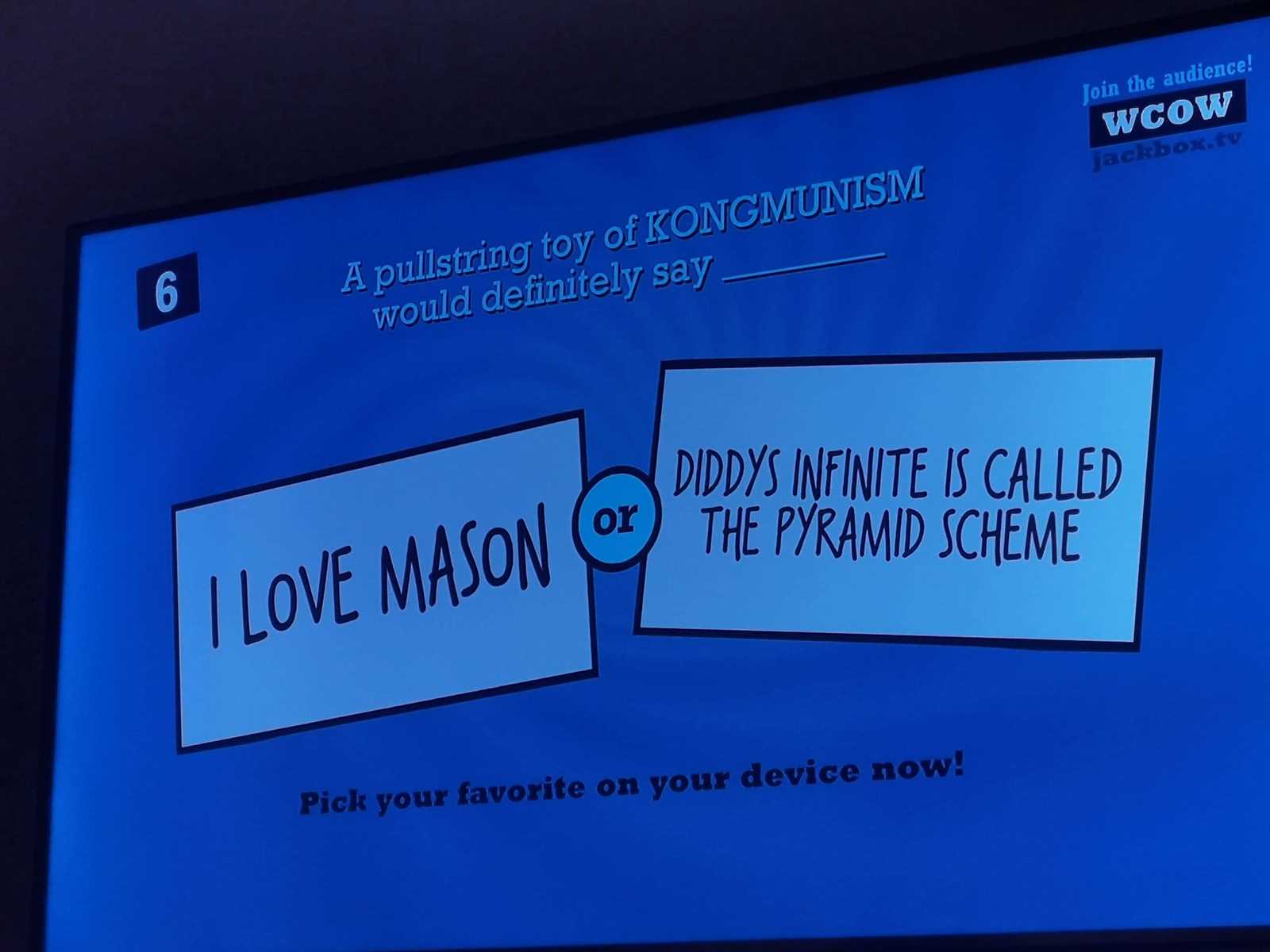 best quiplash answers