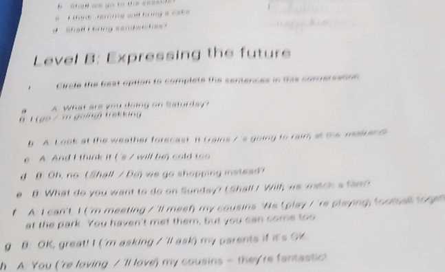 reading plus story answers level b