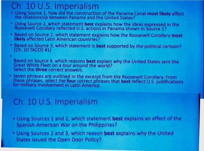 chapter 10 assessment us history answers