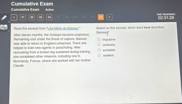 cumulative exam english 2 edgenuity answers