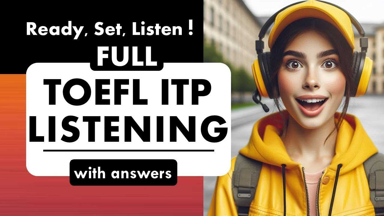 toefl exam with answers