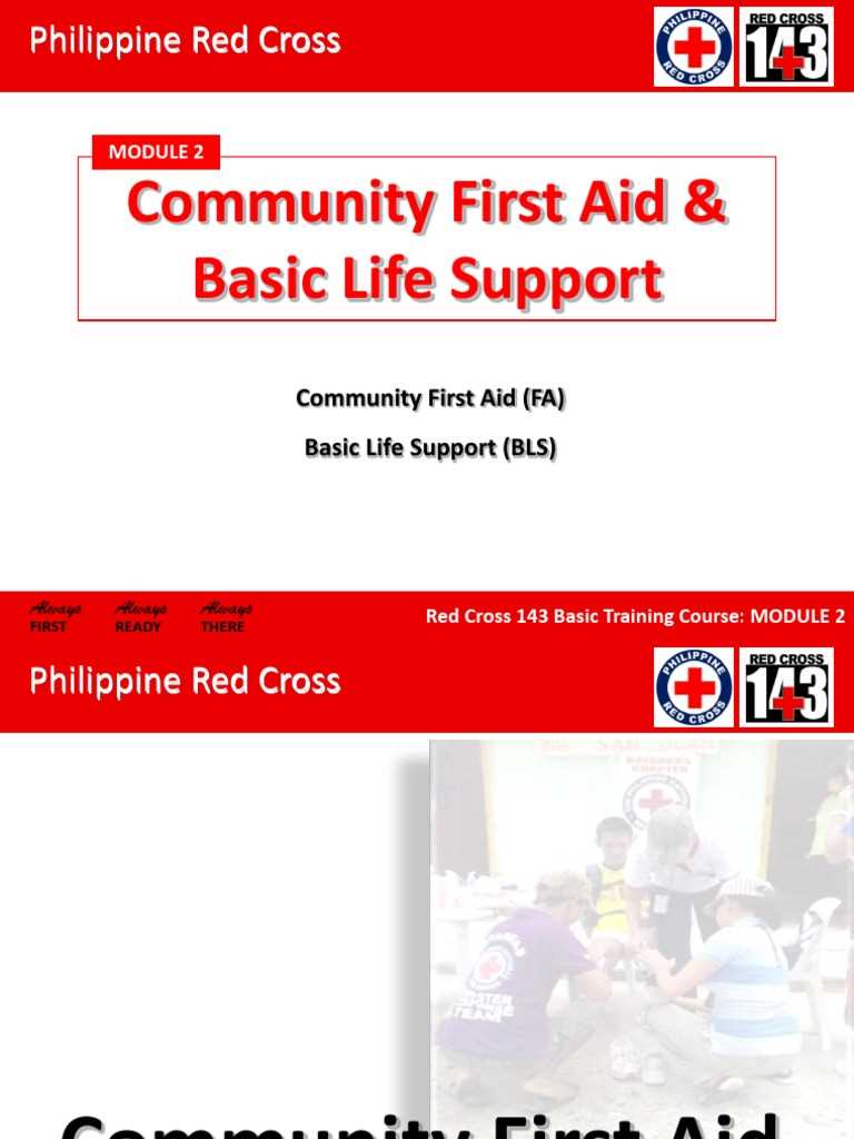 red cross first aid exam