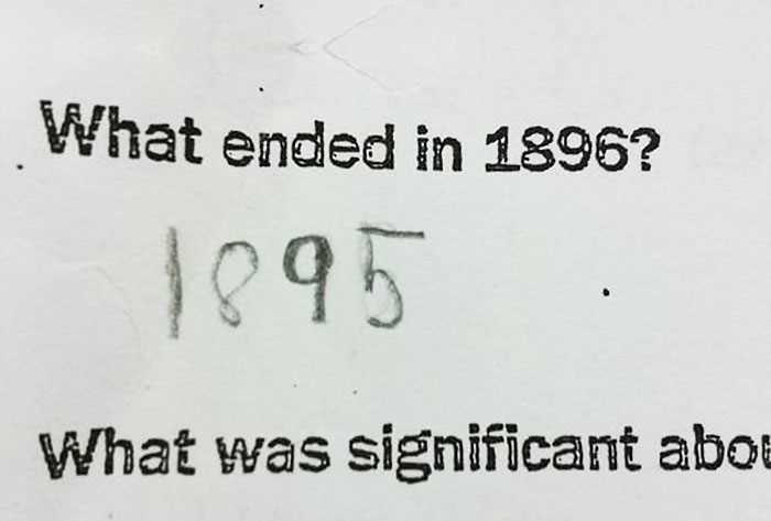 silly answers to exam questions