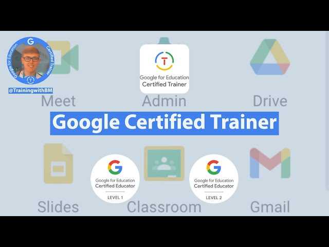 google certified trainer exam answers