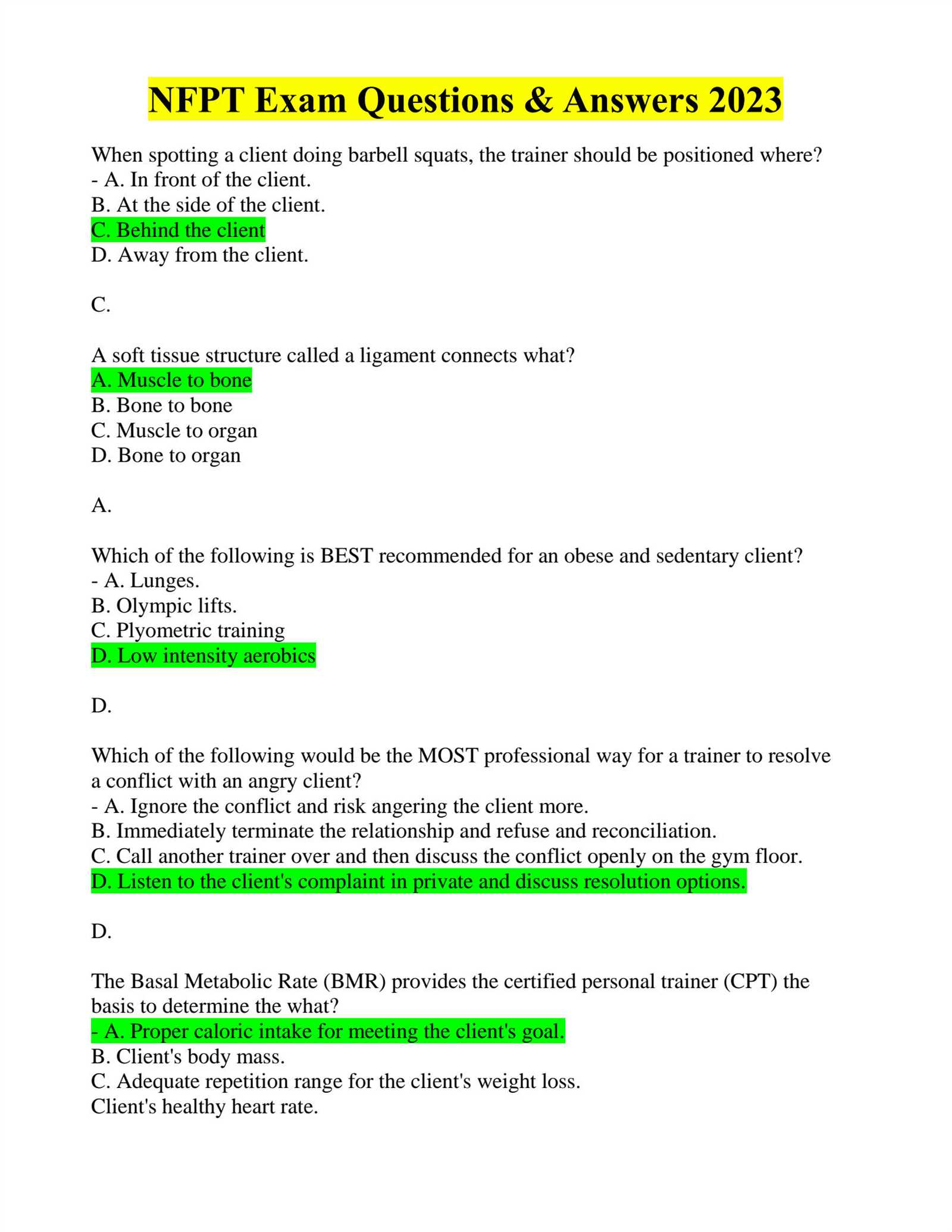 google certified trainer exam answers