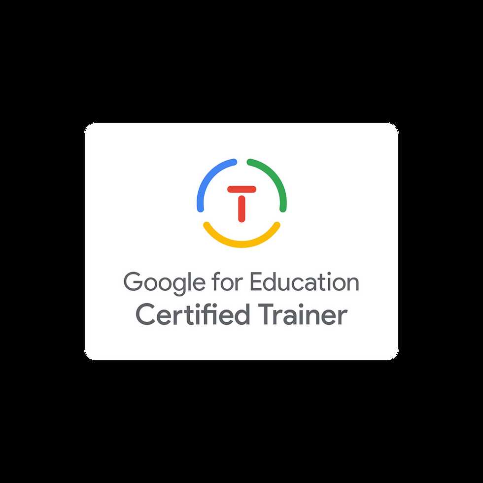 google certified trainer exam answers