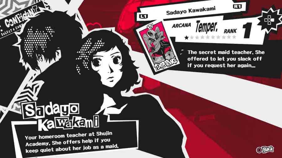 persona 5 upbeat answers