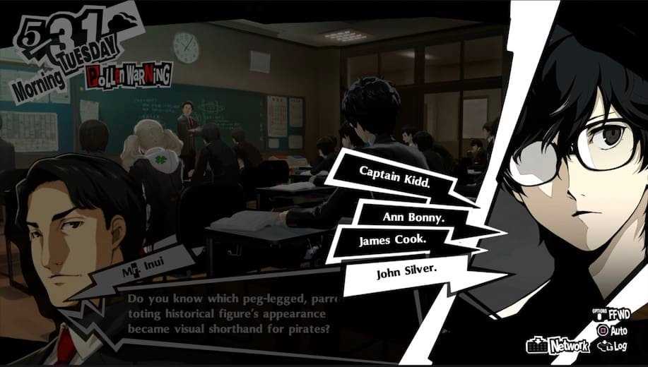 persona 5 upbeat answers