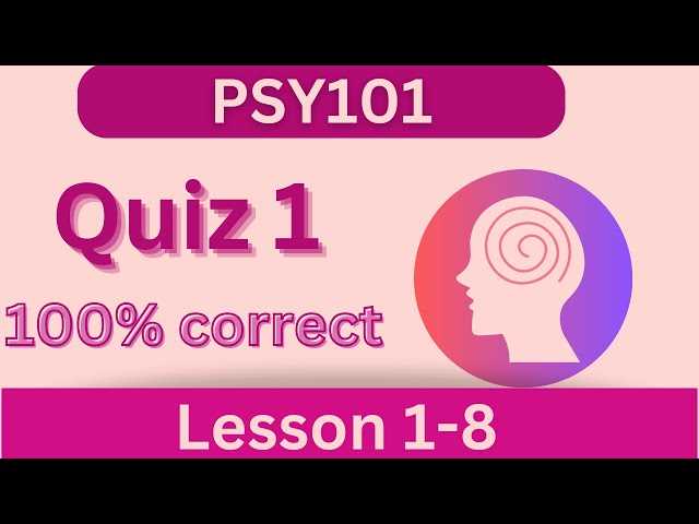 psychology 101 midterm exam