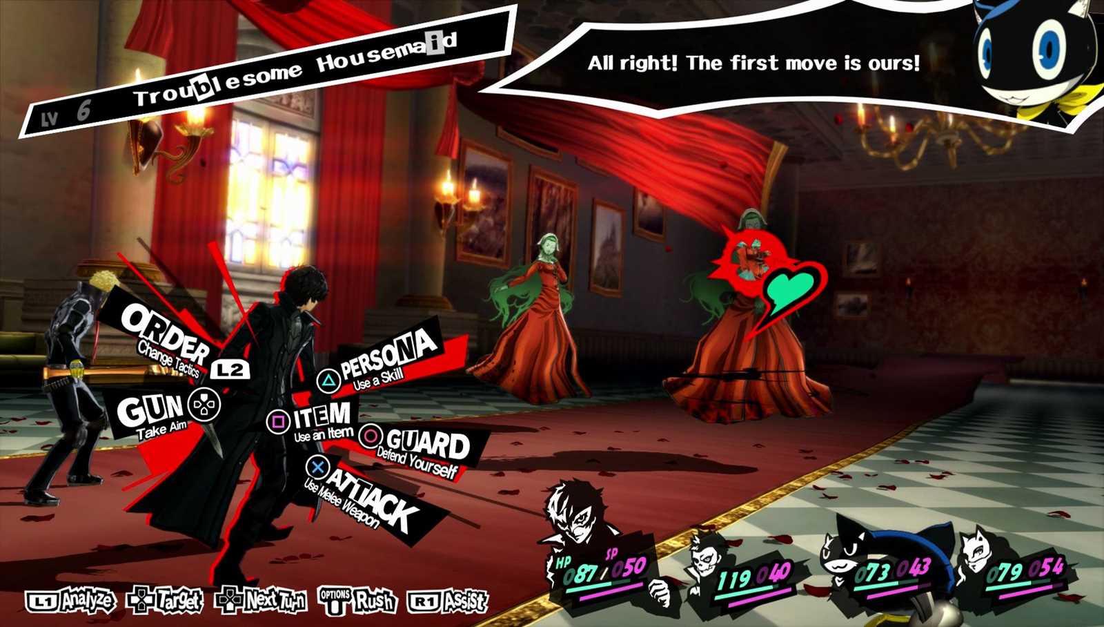 persona 5 upbeat answers
